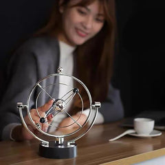 Péndulo de Newton – Movimiento Perpetuo de Rotación | Decoración y Juguete de Escritorio Científico