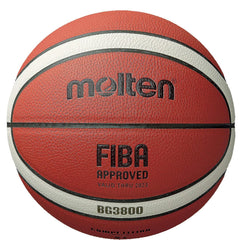 Molten BG3800 Series, Indoor/Outdoor Basketball,Size 7,6 2- Tone Design, Model: BG3800 Basketball