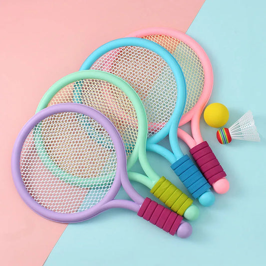 Raqueta Infantil de Bádminton y Tenis – Juego Deportivo 3 a 12 Años