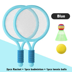 Raqueta Infantil de Bádminton y Tenis – Juego Deportivo 3 a 12 Años