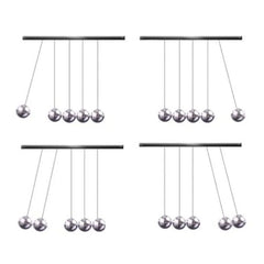 Péndulo de Newton – Bola de Equilibrio y Conservación de Energía | Juguete Científico Decorativo para Escritorio y Regalo Original